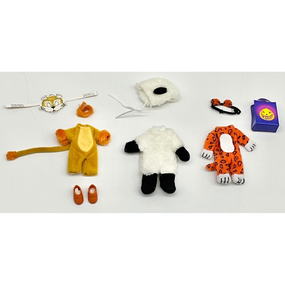 Mattel Kelly Halloween Costumes (Lot of 3-As shown)